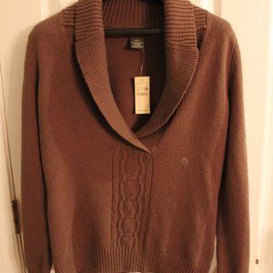 EDDIE BAUER WOMENS SWEATER    MEDIUM   BRAND NEW WITH TAG